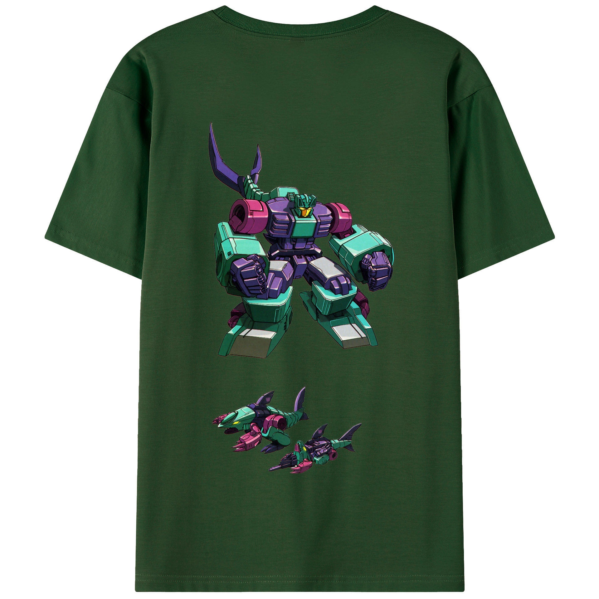（画像用）  綿100％半袖Tシャツ（背面プリント）